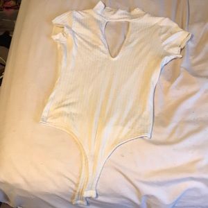 Eggshell bodysuit